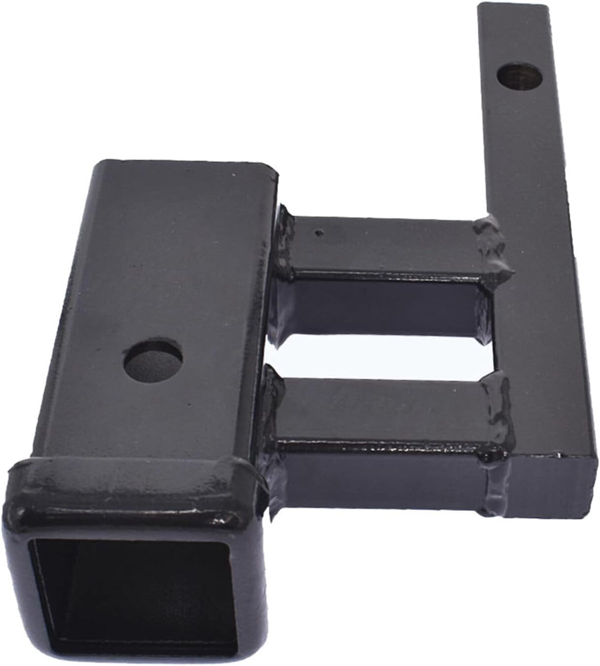 Trailer Hitch Extension Receiver Adapter 1.25" to 2" 350 lbs Black