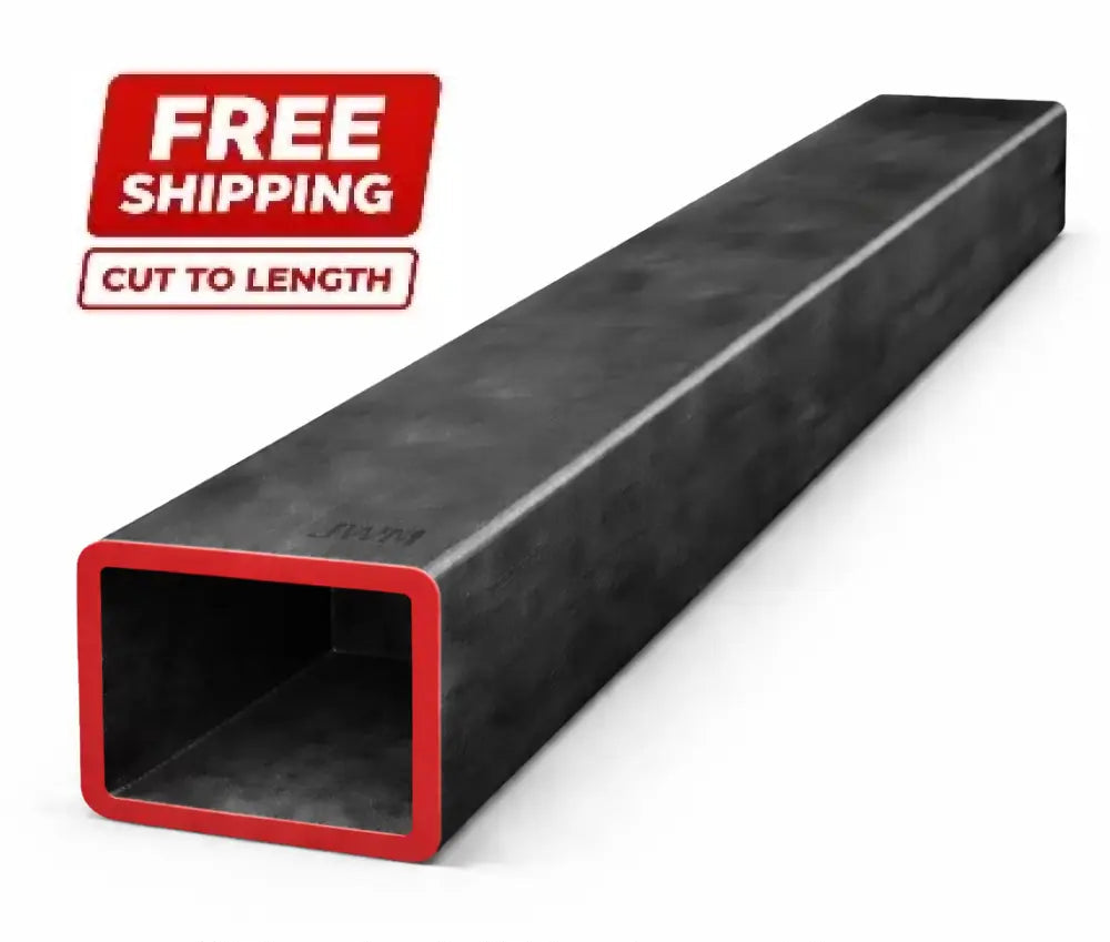 Square Steel Tubing 1/4" wall thickness