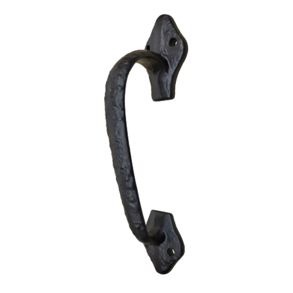 8" Cast Iron Door & Gate Handle – Heavy Duty Rustic Pull Handle