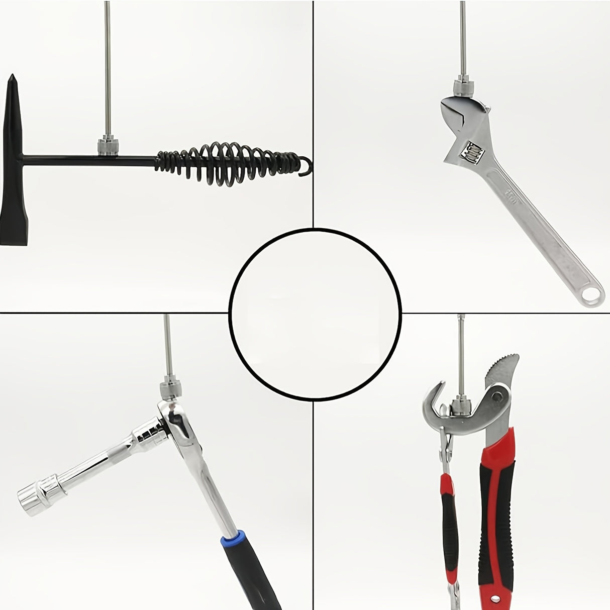 Telescopic Magnetic Pickup Tool Retractable Grabber Stick