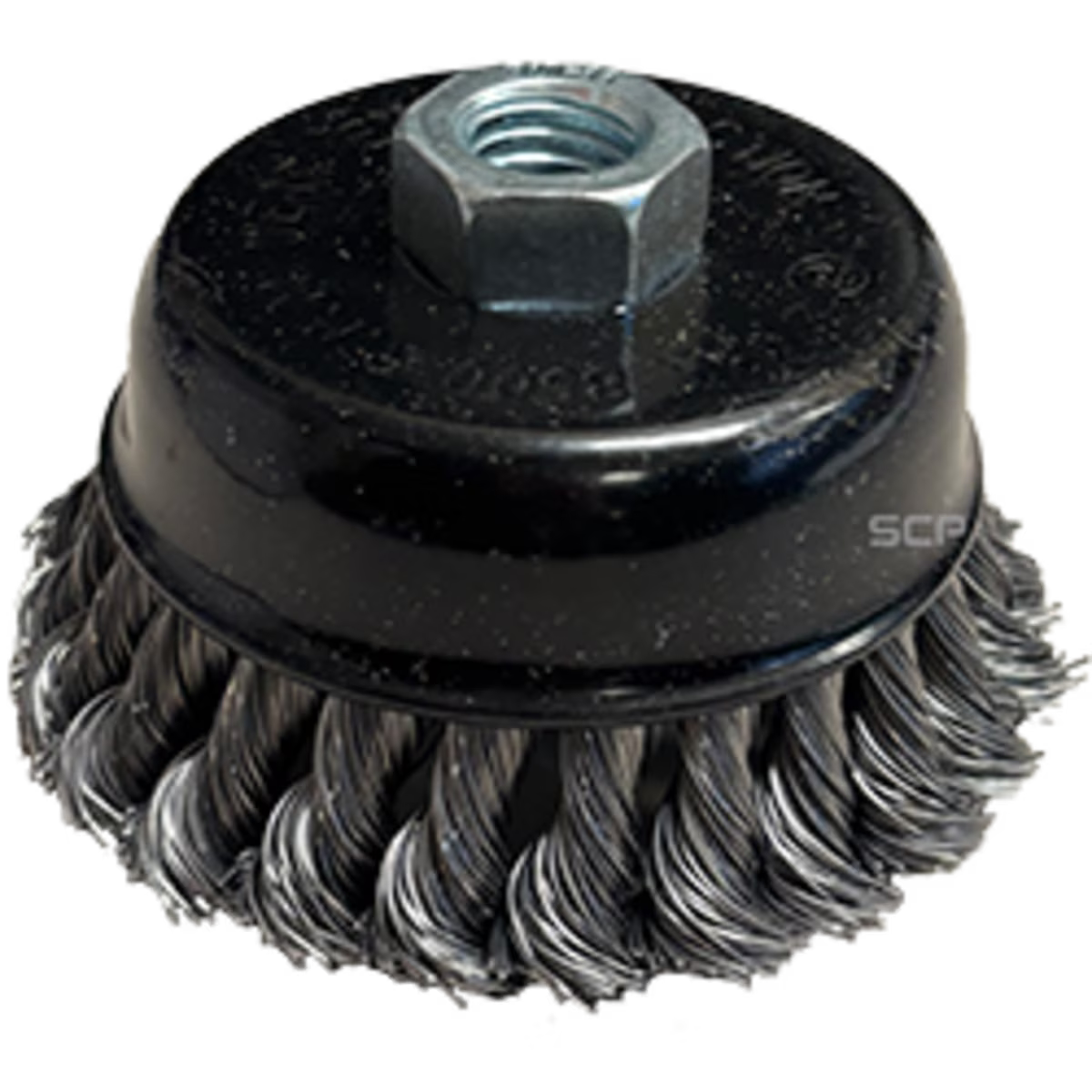 Carbon Steel Twisted Wire Cup Brush – Small Diameter Angle Grinder Wire Brush
