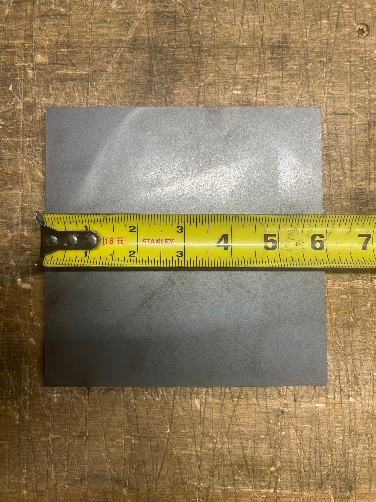 Square Steel Plate - 1/4" Thick - Select Size