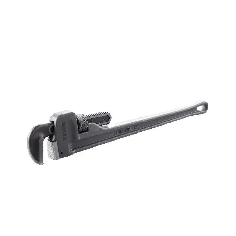 Aluminum Straight Pipe Wrench | Heavy-Duty Adjustable Plumbing Wrench