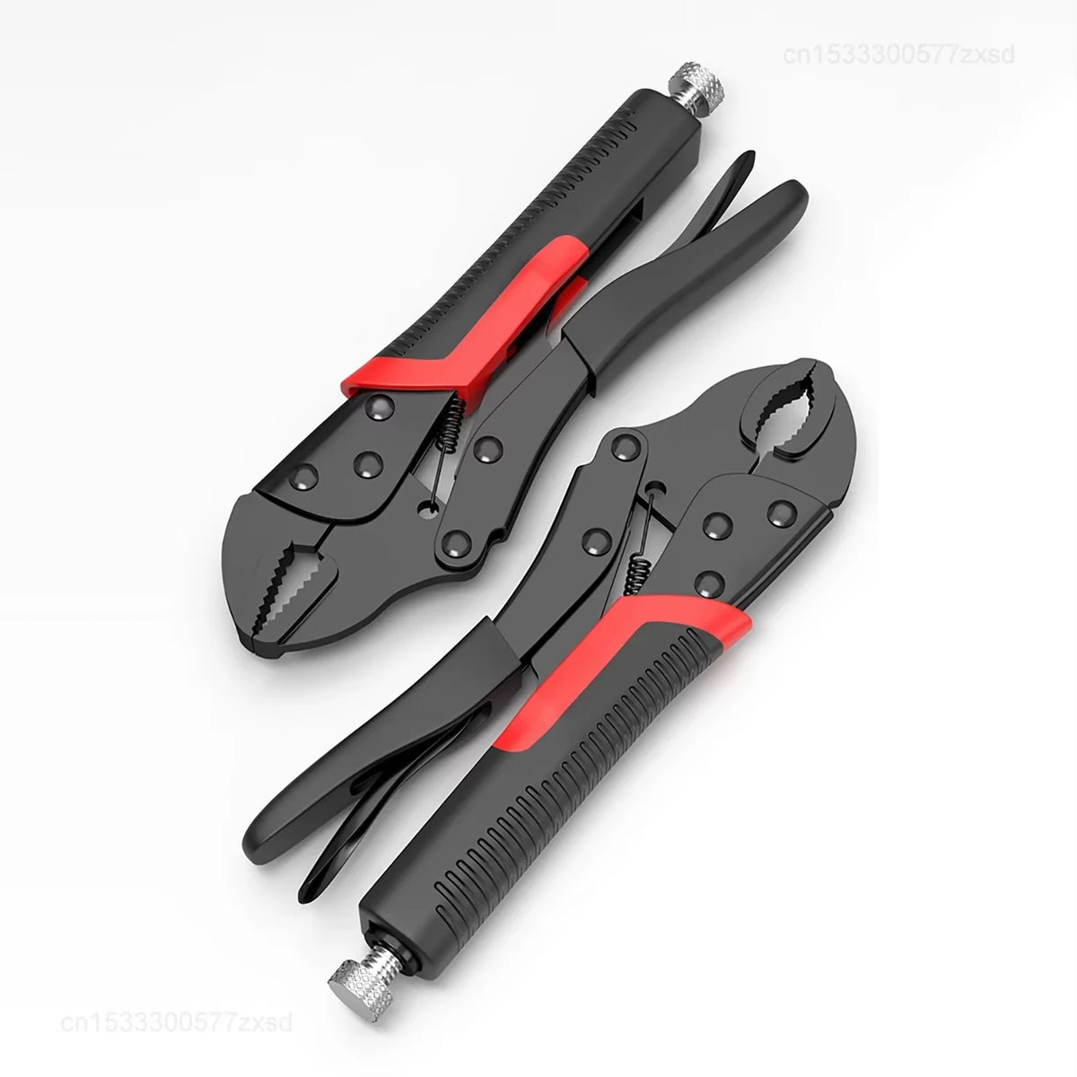 4-Piece Heavy-Duty Locking Pliers Set – 6", 7", 9" & 10" Vise Grip Clamp Set