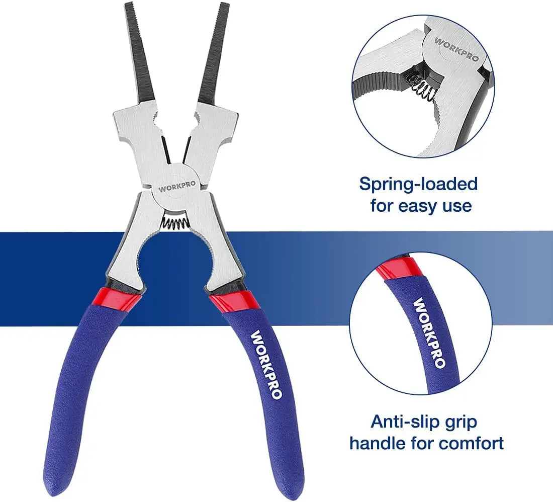 8" Multi-Function Welding Pliers β MIG Welding Tool with Wire Cutter, Nozzle Cleaner & Hammer