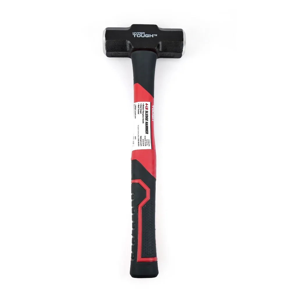4 lb Fiberglass Handle Sledge Hammer – Heavy-Duty Demolition & Shop Hammer