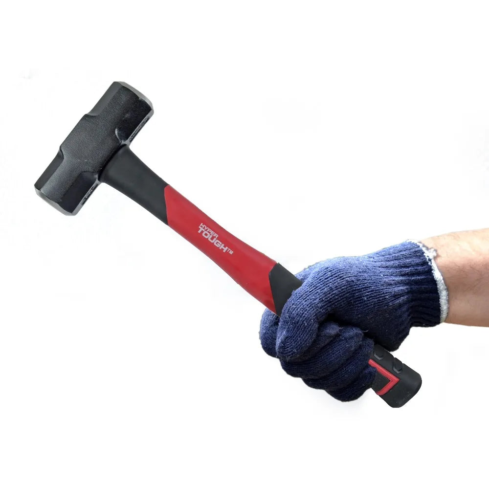 4 lb Fiberglass Handle Sledge Hammer – Heavy-Duty Demolition & Shop Hammer