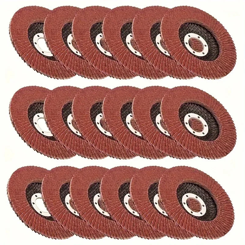 4-1/2" Flap Disc Sanding Wheel for Angle Grinders – 40, 60, 80 & 120 Grit Options