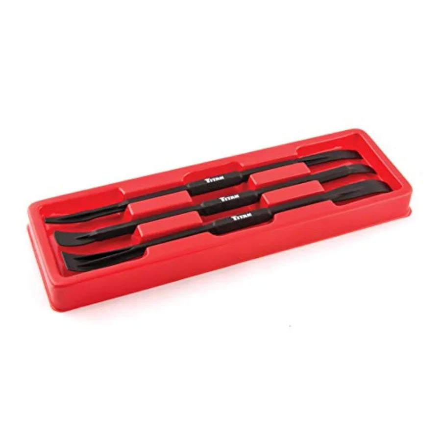3-Piece Precision Pry Bar Set – Non-Marring Mini Pry Tools for Automotive, Electronics & Trim Removal