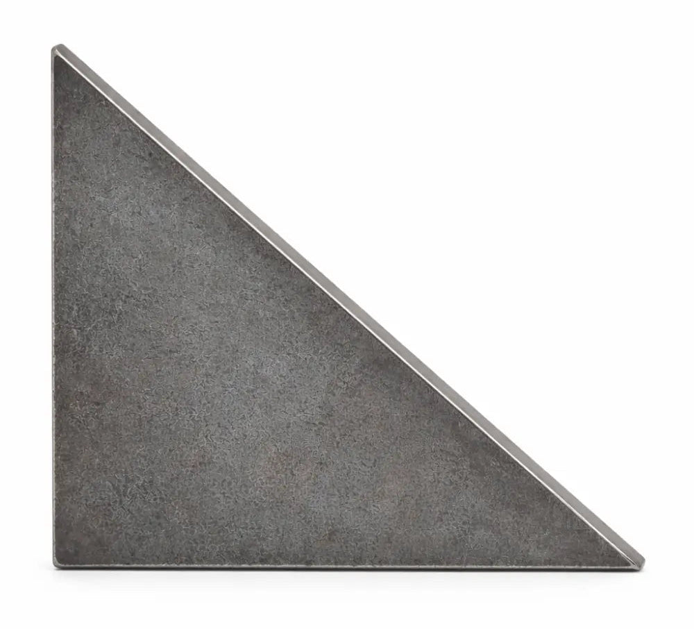 Triangle Steel Gusset Plate , Heavy-duty triangular plate for reinforcing structures.
