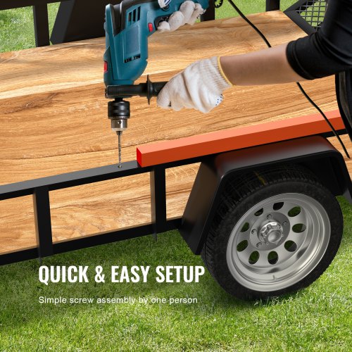 TrailTailgate er Lift Assist, Max 180 lbs Load Capacity, Compatible with Open Utility Trailer Tailgate and Ramp, with 10 to 24 Inches Heights Side Rail and 4 to 6 Feet Height Tail Gate or Ramp | US