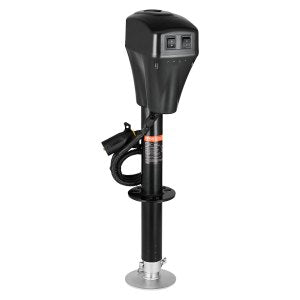 5000 lb Electric Trailer Jack – 10–33.8” Lift, 7 Pin