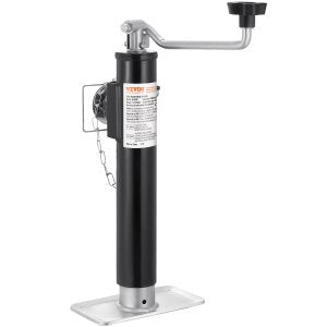 2000 lbs Trailer Jack – 11.1"-21" Lift, 10" Travel