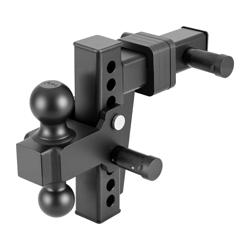 Adjustable Trailer Hitch Fit 2 Inch Receiver 15000 lbs HSTCB-2"-DROP6"