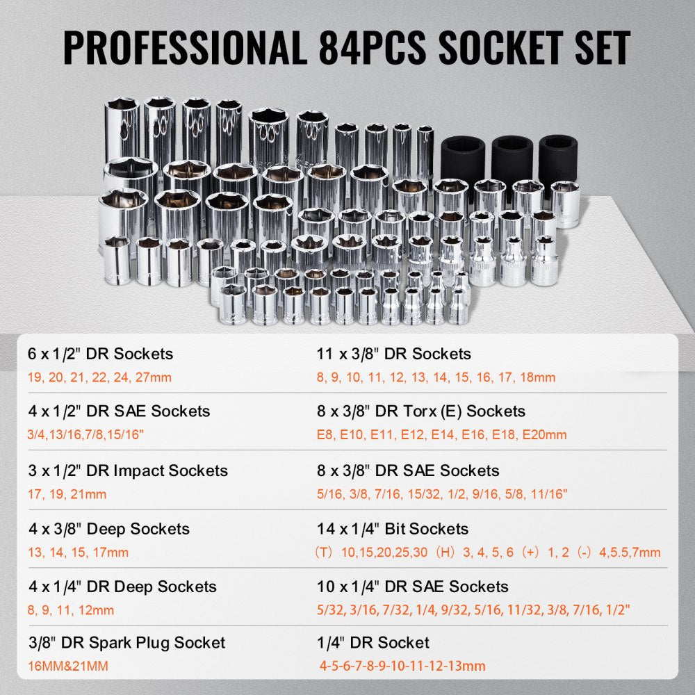 VEVOR Mechanics Tool Set KL-17021