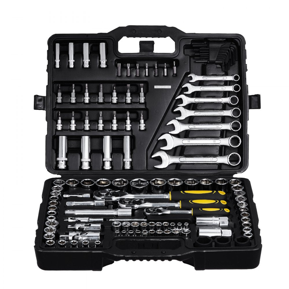VEVOR KL-17021 Mechanics Tool Set SAE and Metric with Storage Case
