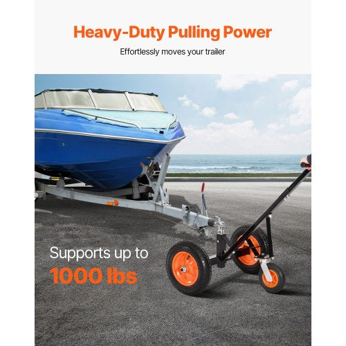 Adjustable Height Trailer Dolly – 1000 LBS, 14 Inch