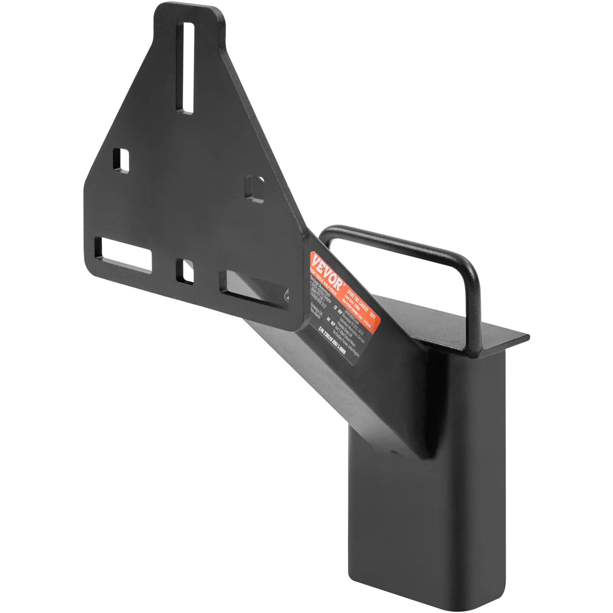 160 lb Universal Trailer Spare Tire Carrier – 4, 5, 6 & 8 Lug Wheels