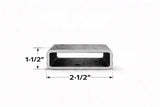 1-1/2’’ x 2-1/2’’ 11ga Rectangle Steel Tubing – Select Length - 1-1/2 x 2-1/2