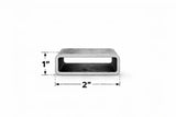 1’’ x 2’’ 11ga Rectangle Steel Tubing – Select Length - 1 x 2
