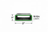 1’’ x 2’’ 16ga Rectangle Steel Tubing – Select Length - 1 x 2