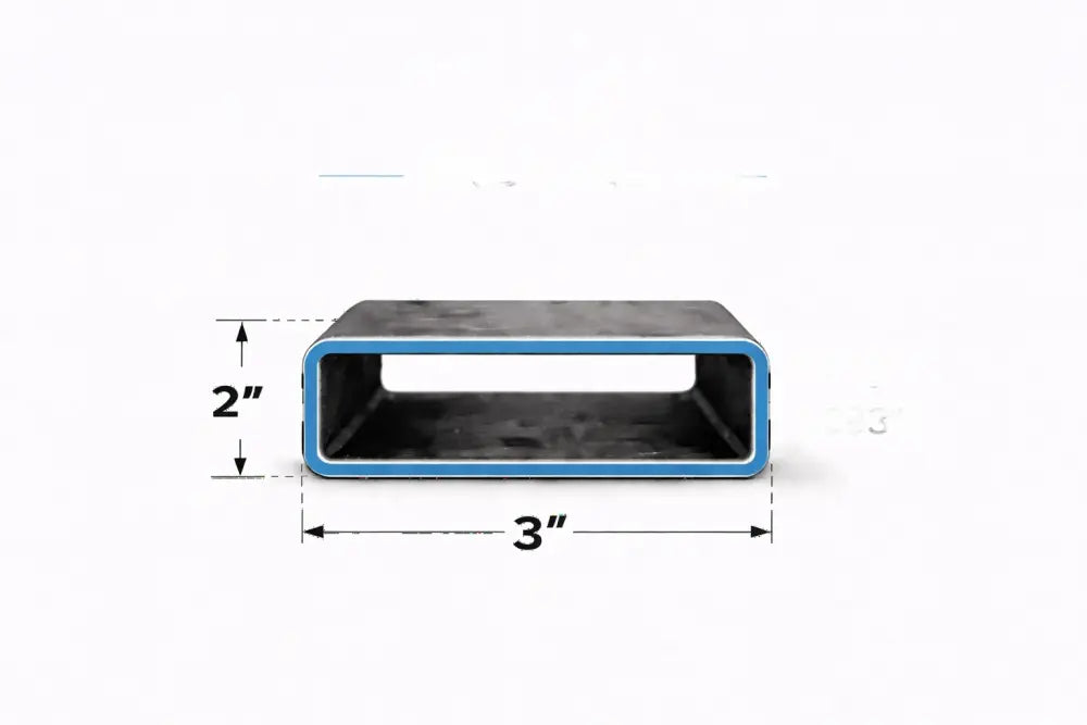 2’’ x 3’’ 14ga Rectangle Steel Tubing – Select Length - 2 x 3