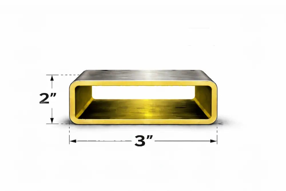 2’’ x 3’’ 3/16’’ Rectangle Steel Tubing – Select Length - 2 x 3