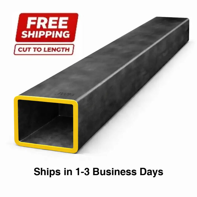 Square Steel Tubing- 3/16" (0.188") wall steel tubing