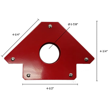 Multi-Purpose Welding Magnet – Heavy-Duty Magnetic Angle Holder (Medium & Large Sizes)