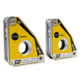 Strong Hand® Mini Welding Magnet Twin Pack – Compact 45° / 90° Magnetic Welding Holders (2-Pack)