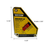 Strong Hand® Adjust-O™ On/Off Magnet Square – Switchable Magnetic Welding Holder (Standard/Large)