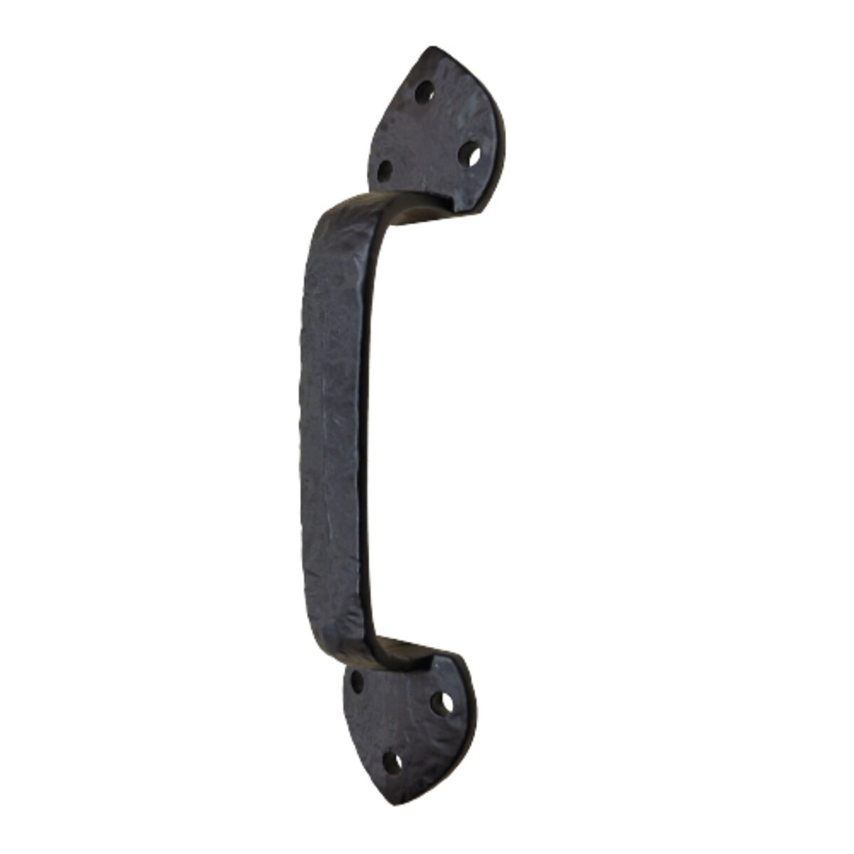 8" Cast Iron Spade Door & Gate Handle – Heavy Duty Rustic Pull
