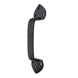 8" Cast Iron Spade Door & Gate Handle – Heavy Duty Rustic Pull
