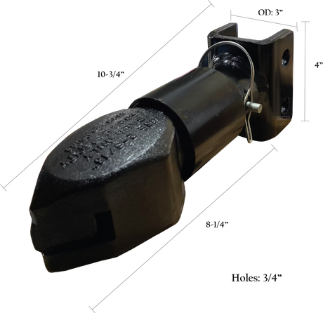 Heavy-Duty 2" Adjustable Ball Trailer Coupler