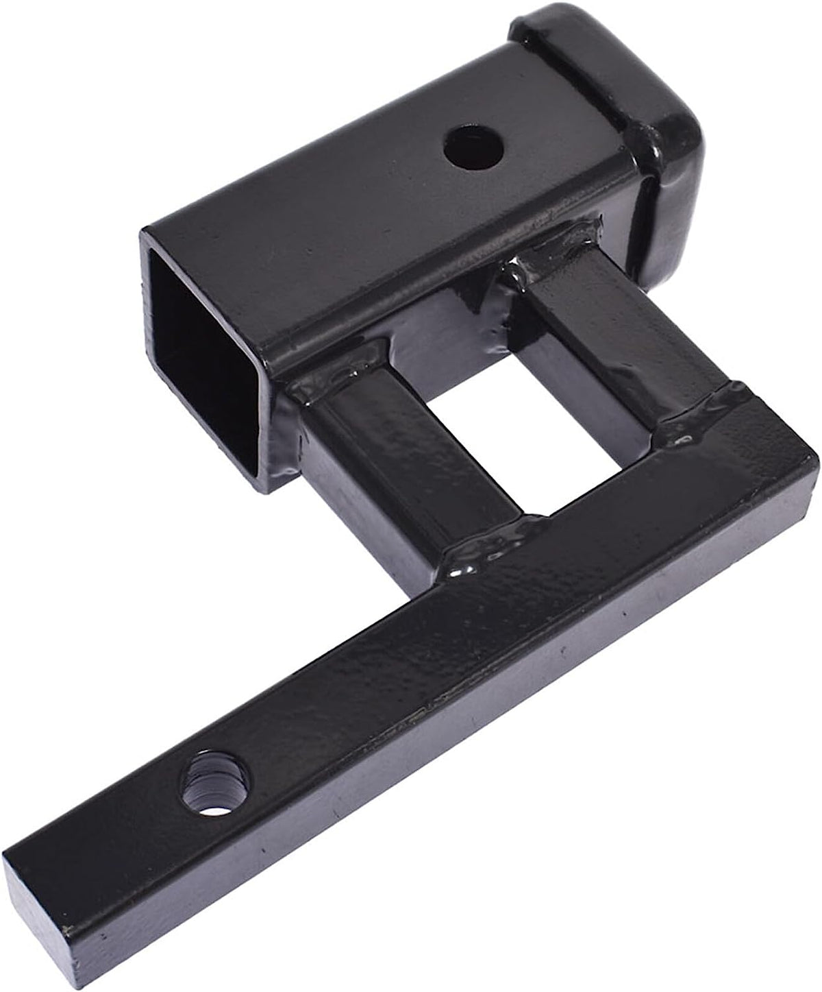 Trailer Hitch Extension Receiver Adapter 1.25" to 2" 350 lbs Black