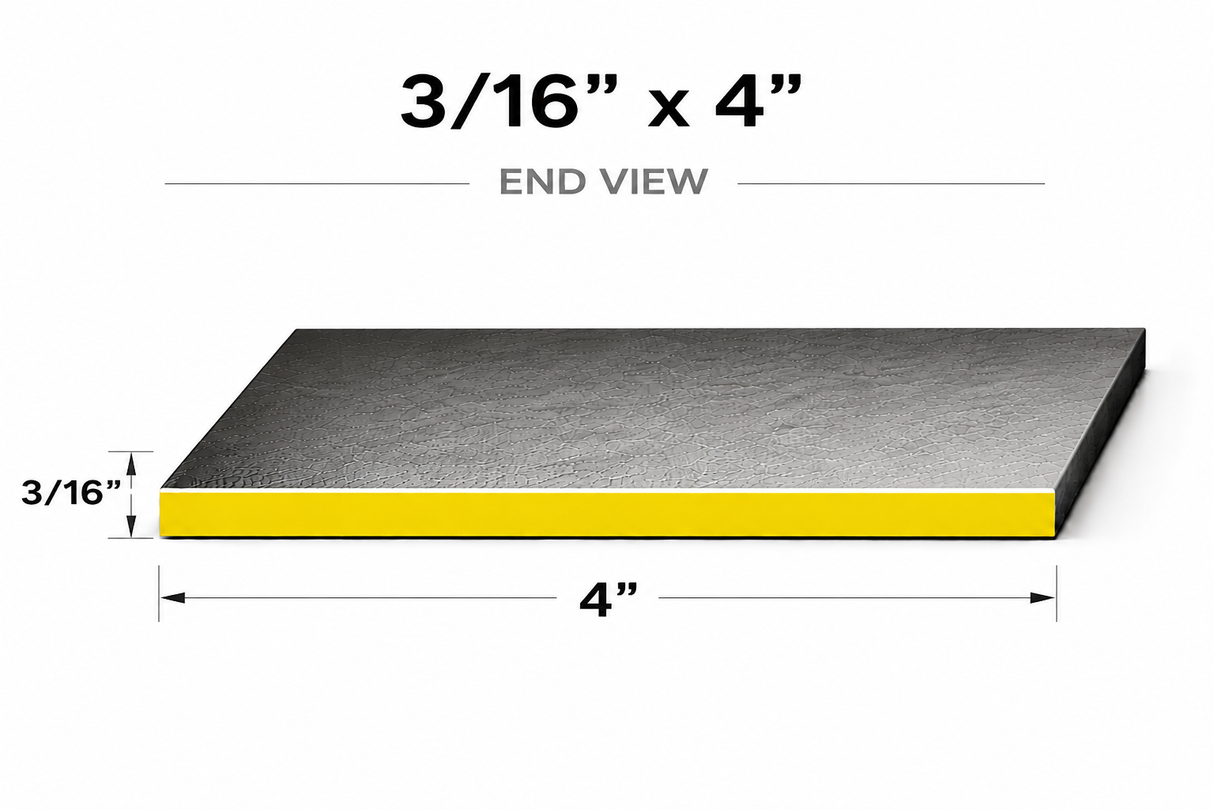 Flat Bar-3/16" x 4" Wide Steel Bar-Select Length
