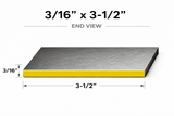 Flat Bar-3/16" x 3-1/2" Wide Steel Bar-Select Length