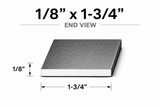 Flat Bar-1/8" x 1-3/4" Wide Steel Bar-Select Length