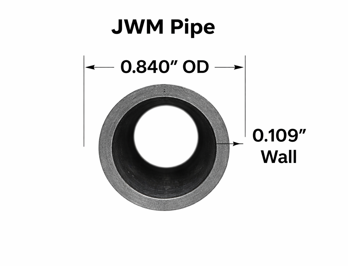 Steel Pipe-1/2" Schedule 40-Cut to Length