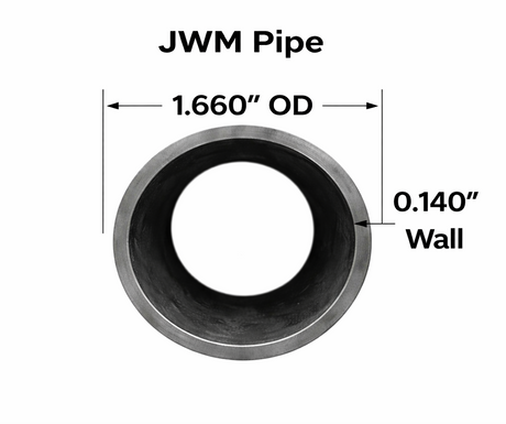 Steel Pipe-1-1/4" Schedule 40-Cut to Length