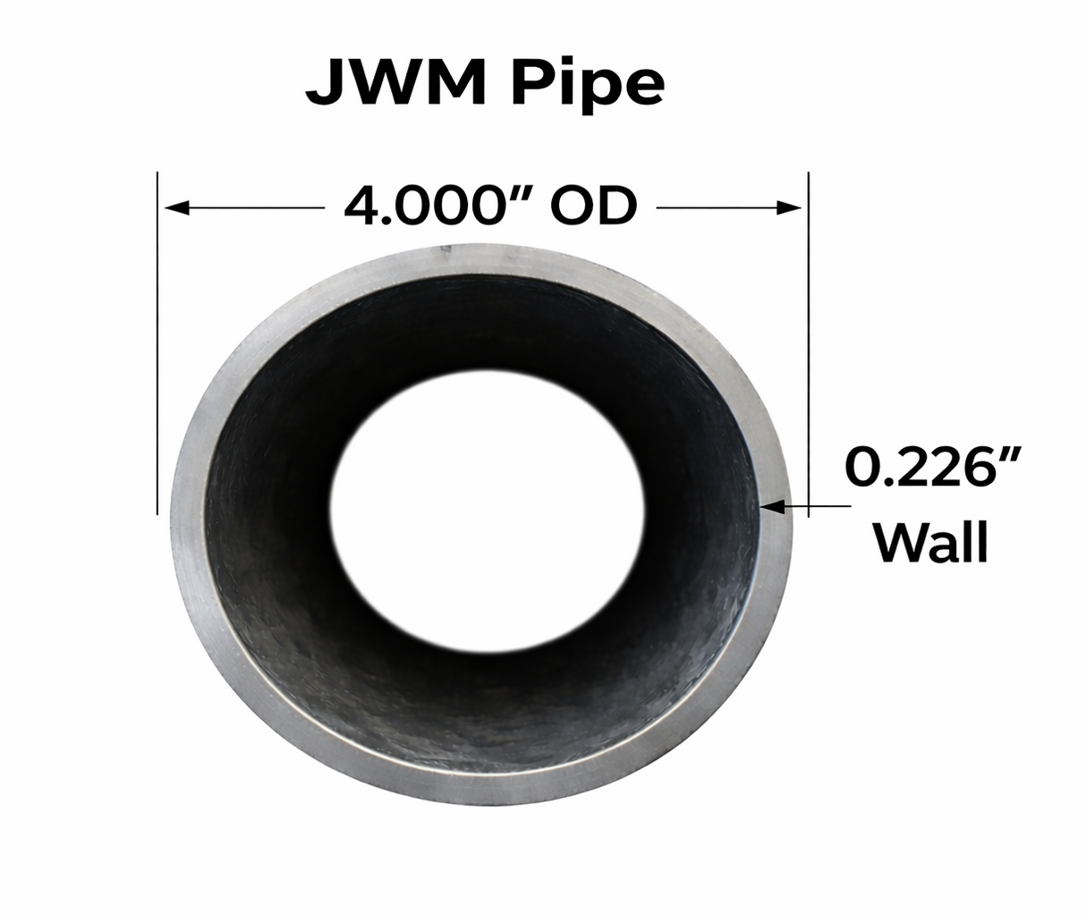 Steel Pipe-3-1/2" Schedule 40-Cut to Length