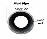 Steel Pipe-3-1/2" Schedule 40-Cut to Length