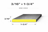 Flat Bar-3/16" x 1-3/4" Wide Steel Bar-Select Length