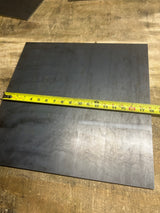 Square Steel Plate - 1/4" Thick - Select Size
