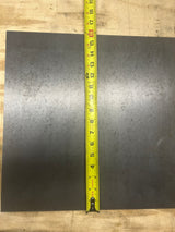 Square Steel Plate - 1/4" Thick - Select Size