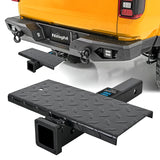 2" Receiver Hitch Extender with 14" x 7" Anti-Slip Step – 4,000 lb