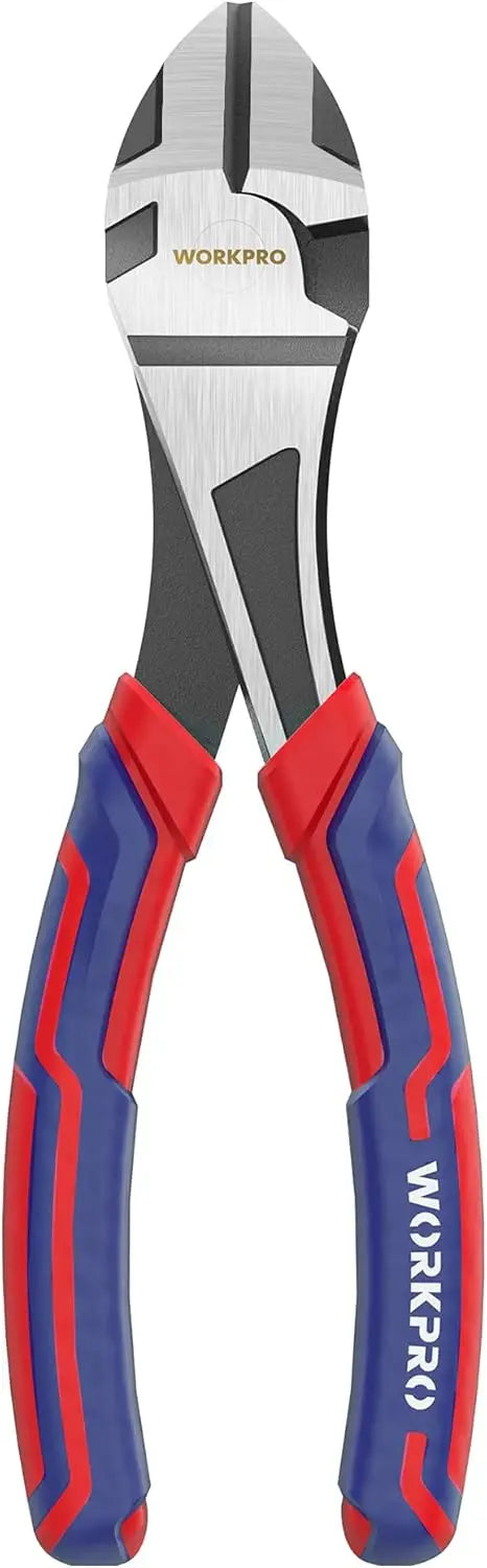 7" Heavy-Duty Diagonal Cutting Pliers – CR-V Steel Wire Cutters with Comfort Grip Handles