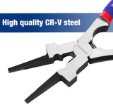 8" Multi-Function Welding Pliers – MIG Welding Tool with Wire Cutter, Nozzle Cleaner & Hammer