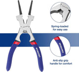8" Multi-Function Welding Pliers – MIG Welding Tool with Wire Cutter, Nozzle Cleaner & Hammer
