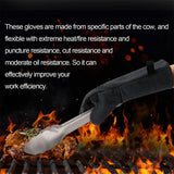 14" Premium Leather Welding Gloves – Heat Resistant TIG, MIG, ARC & BBQ Protective Gloves